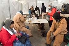 Nonprofits Step Up to Bring Unhoused to Warm Shelter